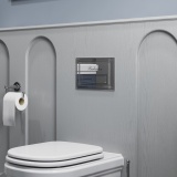 Burlington Traditional Chrome Flush Plate - Lifestyle Image